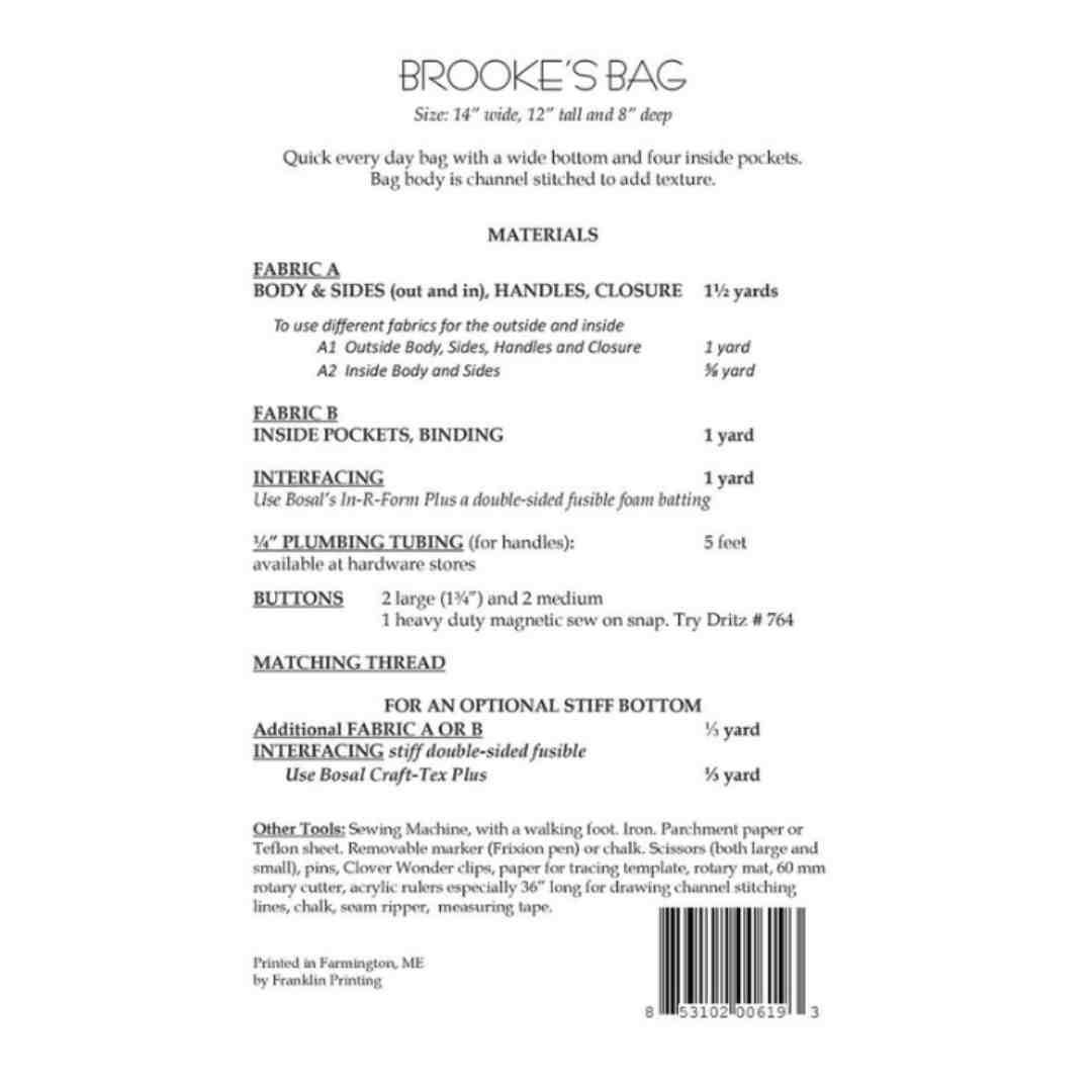 Aunties Two: Pattern - Brooke’s Bag - Image 2