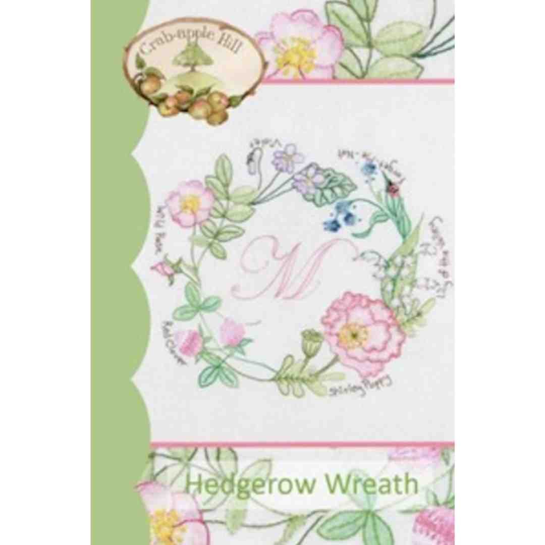 Crab.apple Hill Studio: Stitcheries - Hedgerow Wreath - Image 2