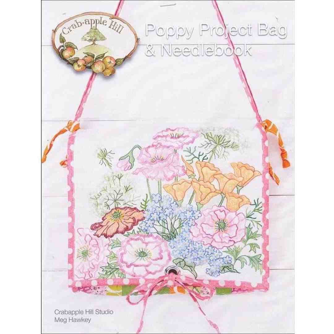 Crab.apple Hill Studio: Stitcheries - Poppy Project Bag - Image 4