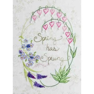 Crab.apple Hill Studio: Stitcheries - Spring Has Sprung