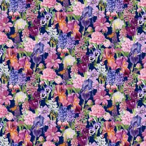 Northcott Fabrics: Deborah's Garden - DP25590-49