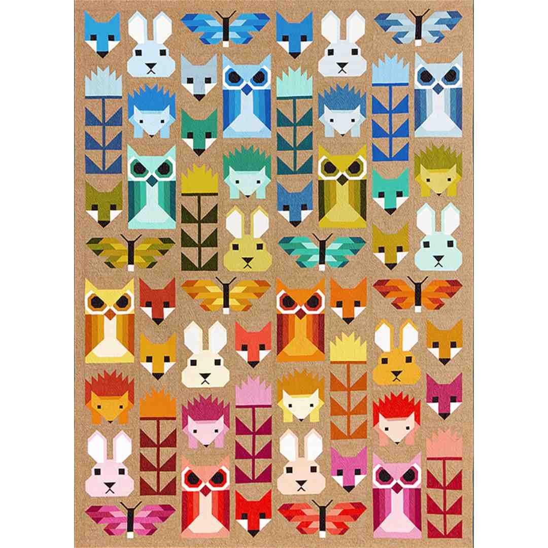 Elizabeth Hartman: Pattern - Fancy Forest - Image 3