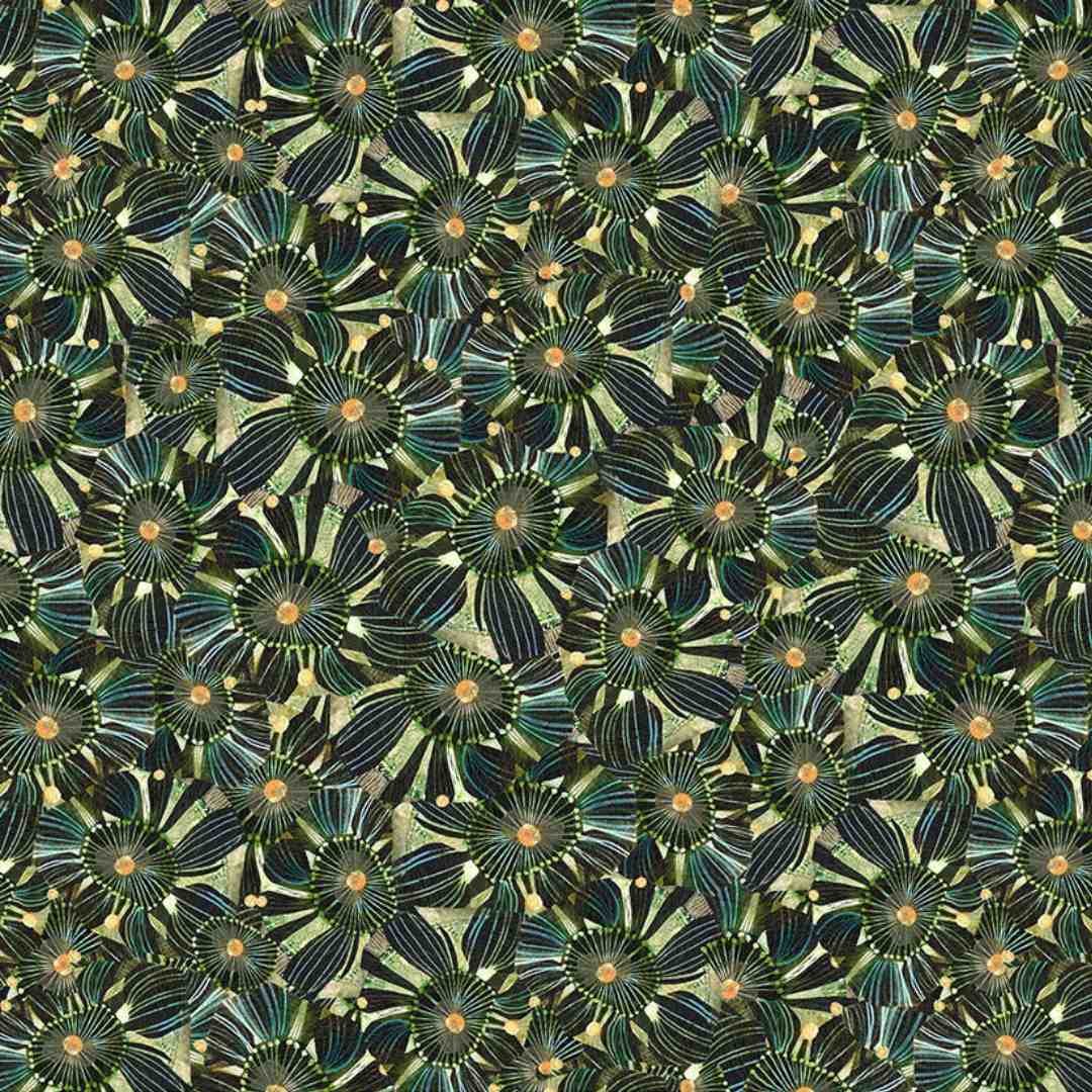 Free Spirit: In the Pink - Petals Green