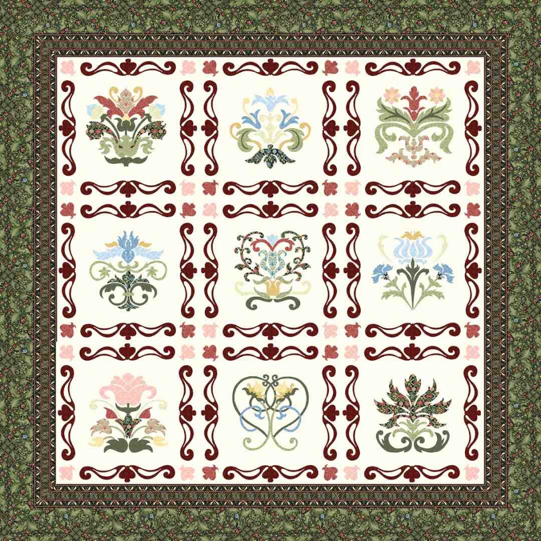 Michelle Hill: Pattern - Adelaide Floral Sampler