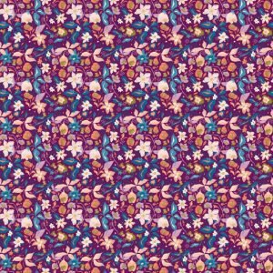 Fildo Fabrics: Alpine Bliss - Nightshade Purple