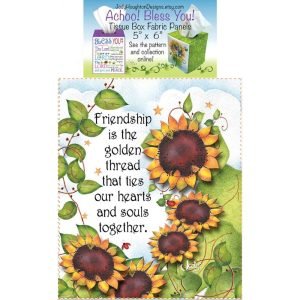 Jody Houghton Designs: Tissue Box - Friendship Sunflower