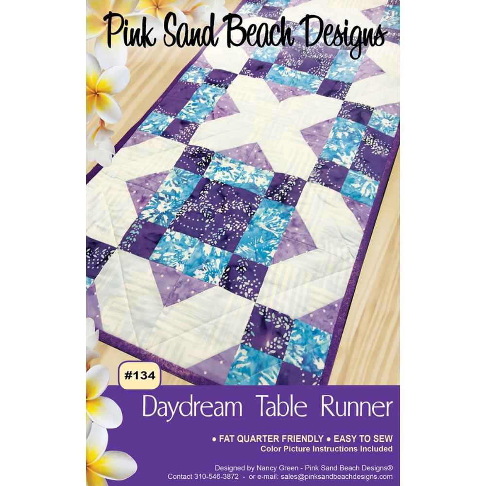 Pink Sand Beach Designs: Pattern - Daydream Table Runner