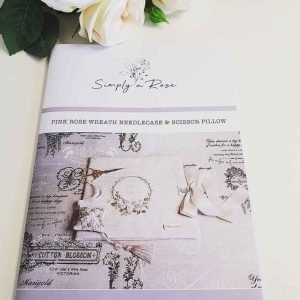 Simply a Rose: Embroidery - Pink Rose Wreath