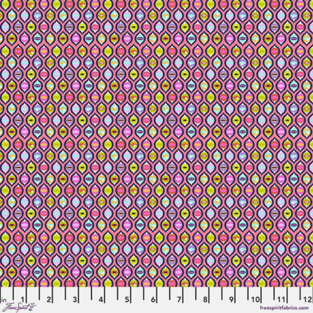 Tula Pink: Tabby Road Deja Vu - Cat Eyes, Prism - Image 2