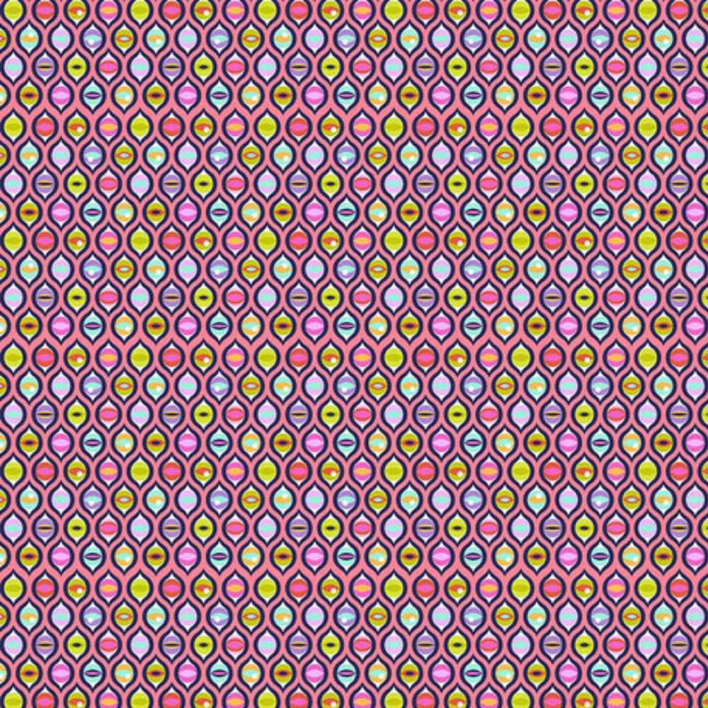 Tula Pink: Tabby Road Deja Vu - Cat Eyes, Prism