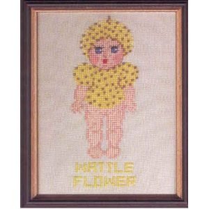 May Gibbs: Counted Cross Stitch - Wattle Flower