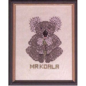 May Gibbs: Counted Cross Stitch - Mr Koala