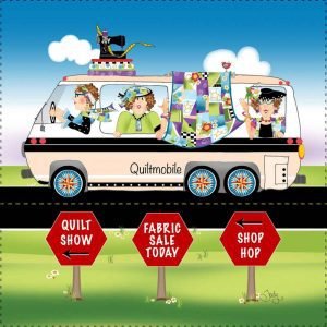 Jody Houghton Designs: Square Fabric Art Panels - Quiltmobile