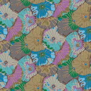 Kaffe Fassett: August 2024 Collective - Lotus Leaf, Grey