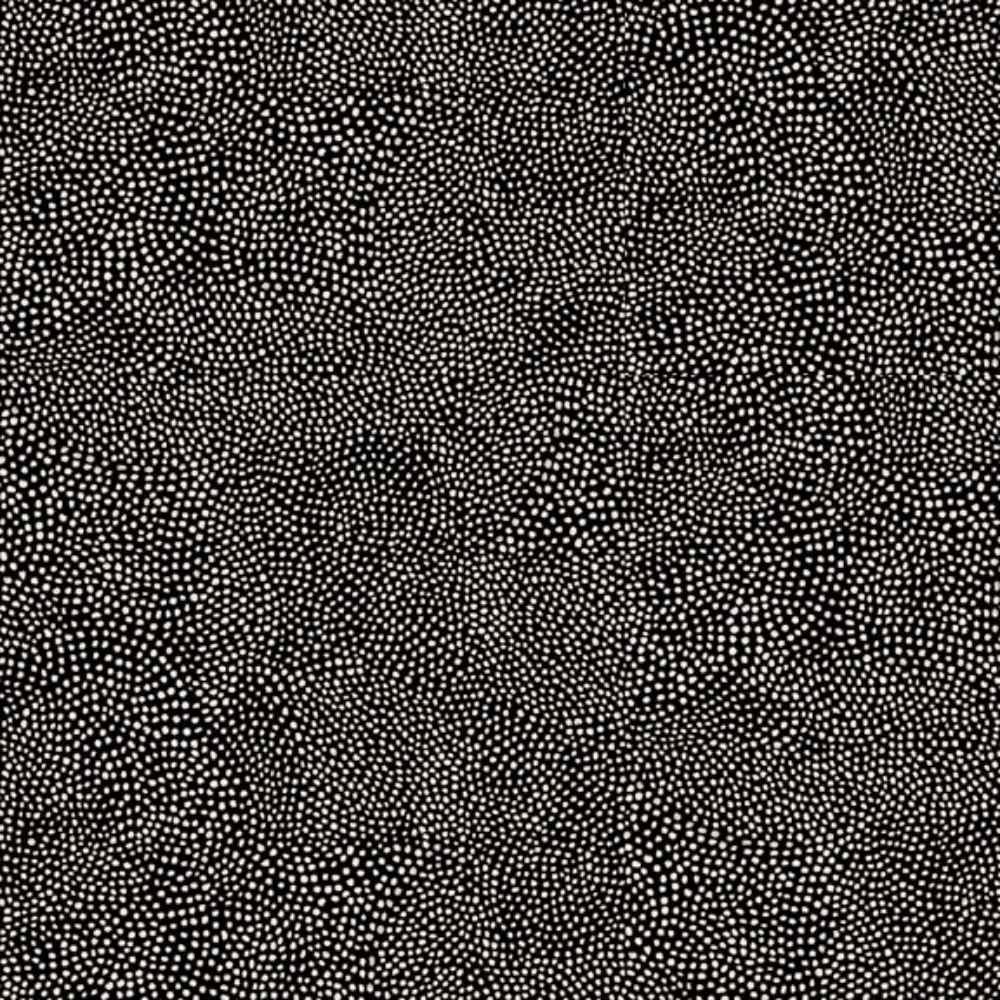 QT Fabrics: Floral Allure - Dot Ego, Black