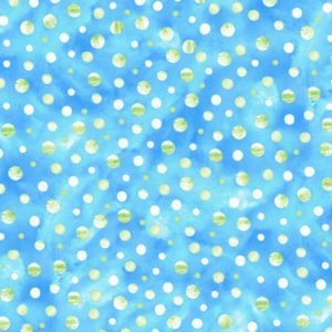 QT Fabrics: Mimosa - Dots, Aqua