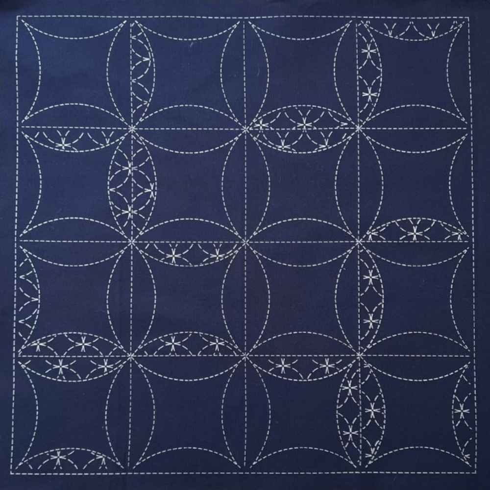 Sashiko Cloth: DES# HM50 PATT# 4 - Image 2