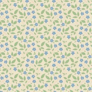 Tilda: Sunday Brunch - Tipsy Cream/Blue