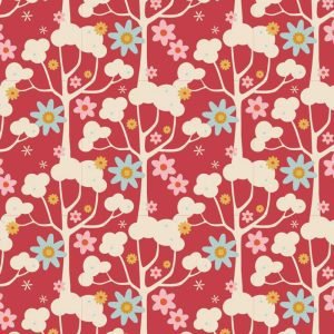 Tilda: Jubilee - Wildgarden Red