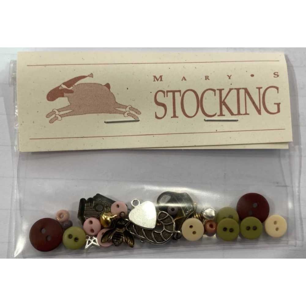 Shepherd's Bush: Counted Cross Stitch Stocking - Mary Charm Pack