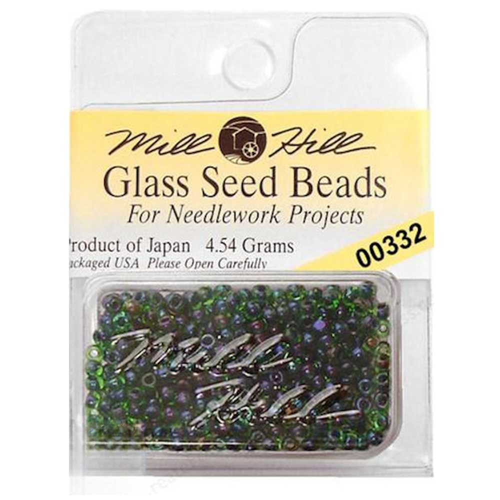 Mill Hill Beads: Glass Seed Beads - 00332 Emerald