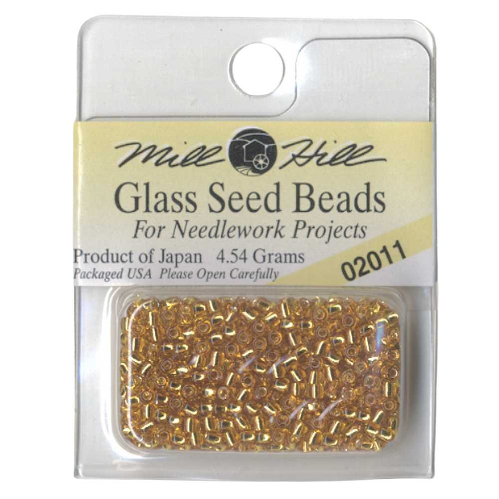 Mill Hill Beads: Glass Seed Beads - 02011 Victorian Gold