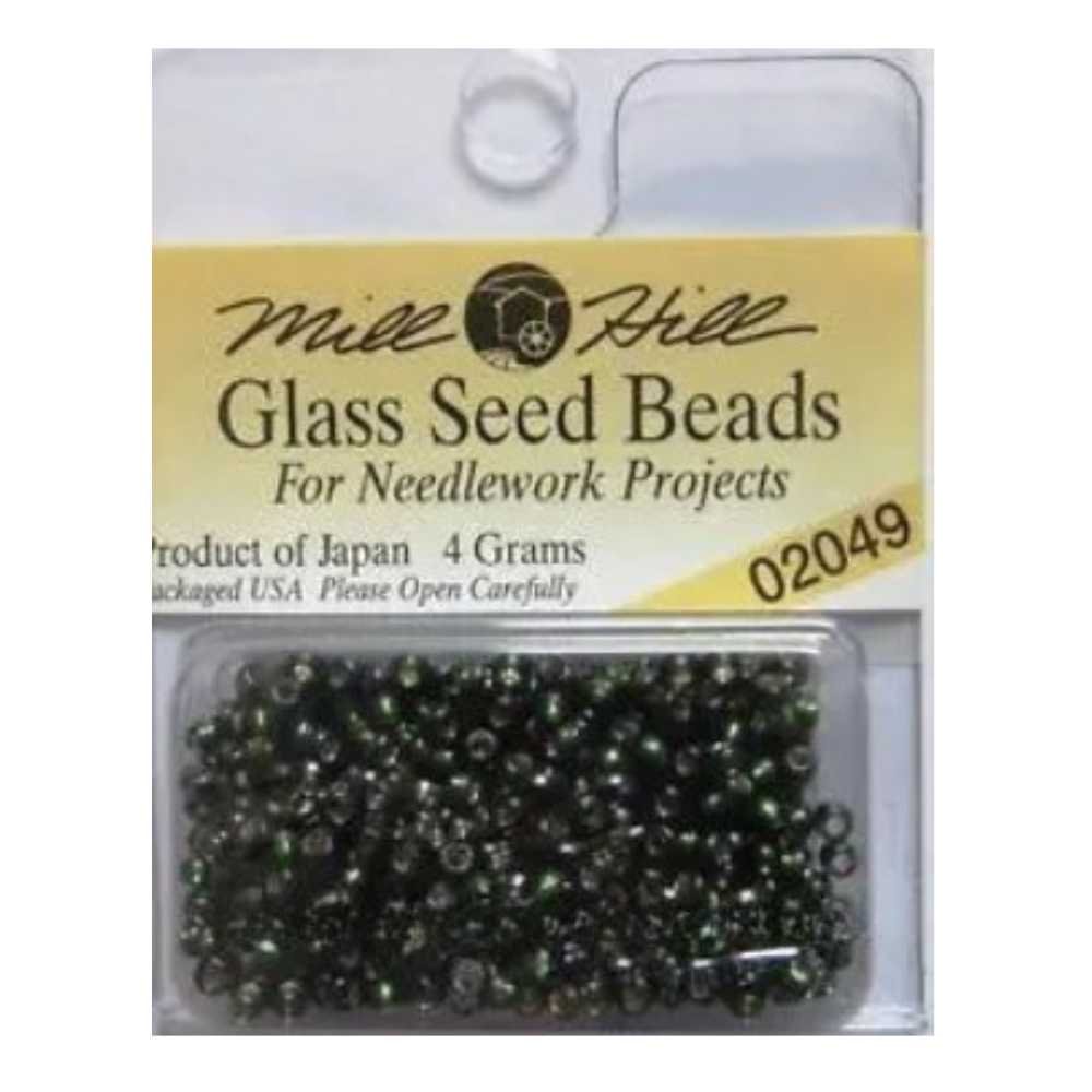 Mill Hill Beads: Glass Seed Beads - 02049 Dark Basil