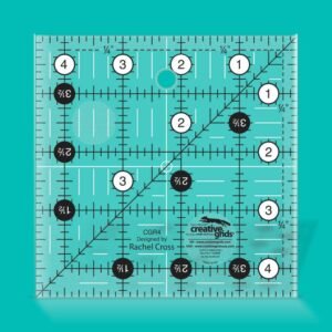 Creative Grids: Quilt Ruler 4-1/2in Square