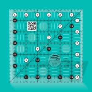 Creative Grids: Quilt Ruler 6-1/2in Square