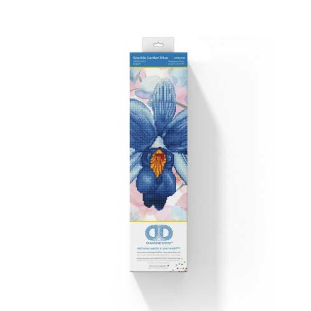 Diamond Dotz: Decorative Pillowcase - Sparkle Garden Blue - Image 3