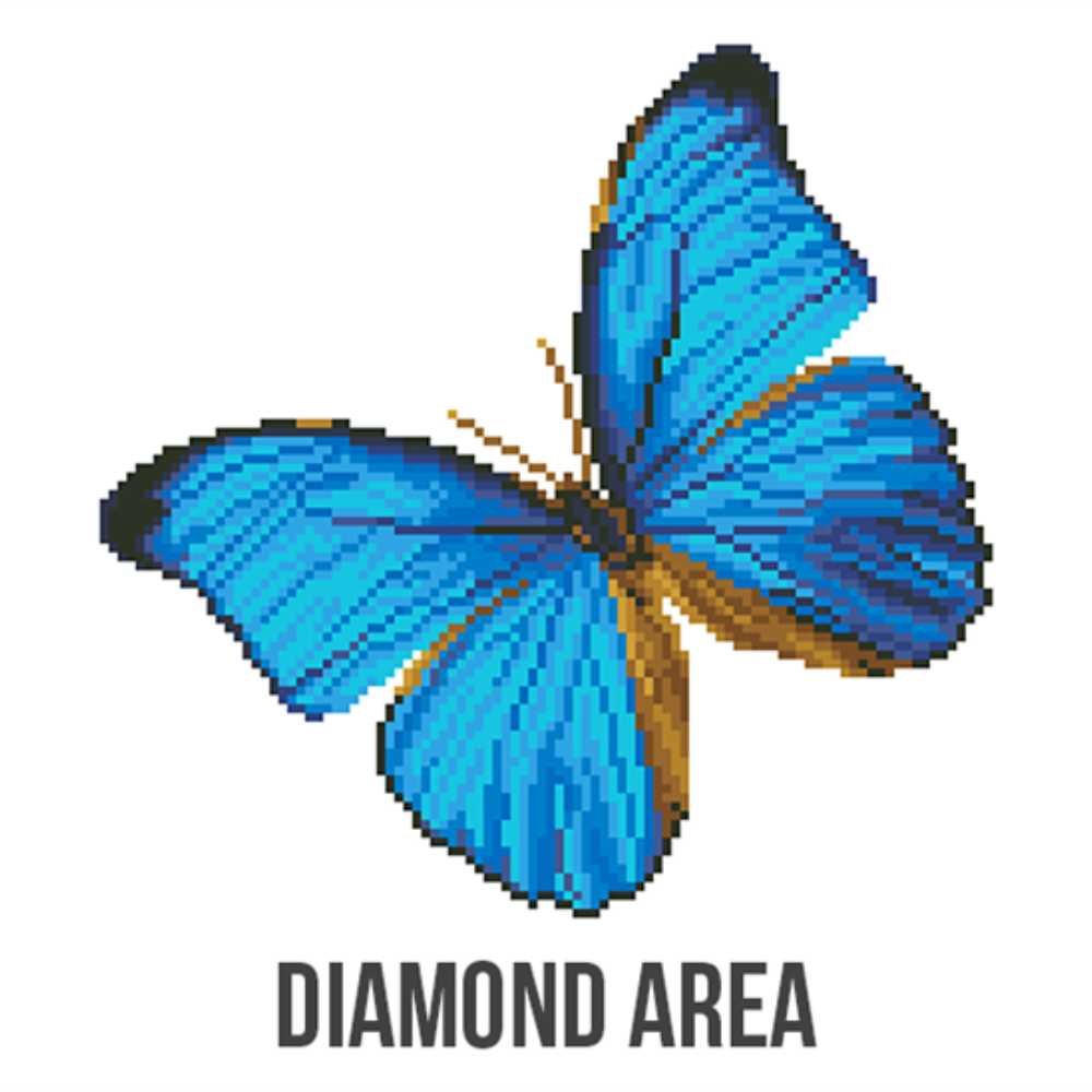 Diamond Dotz: Intermediate Kit - Flutter By Blue - Image 2