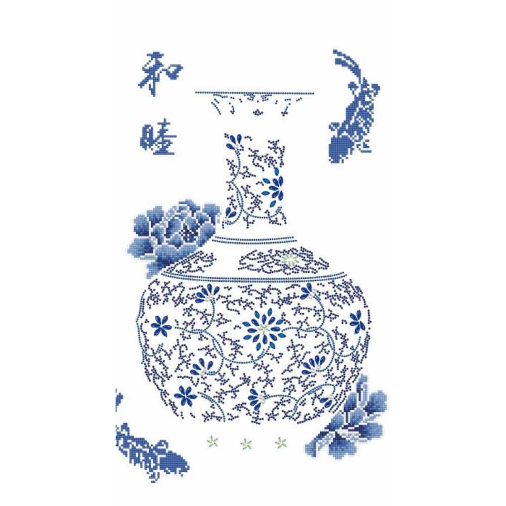 Diamond Dotz: Premium Scroll - Oriental Blessing Peace - Image 2