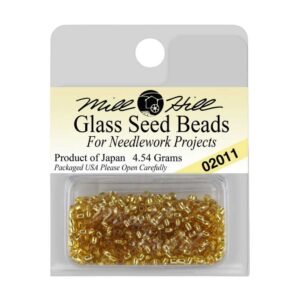 Mill Hill Beads: Glass Seed Beads - 02011 Victorian Gold