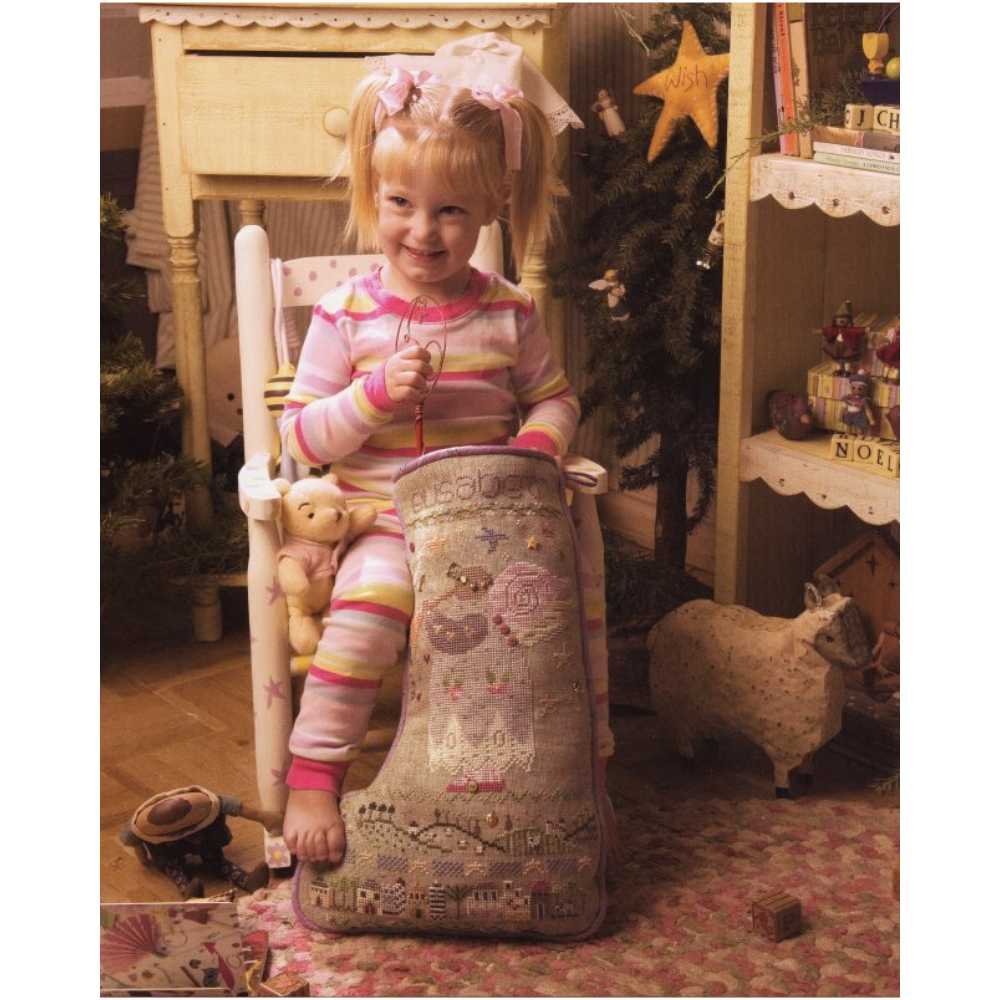 Shepherd's Bush: Counted Cross Stitch Stocking - Elizabeth