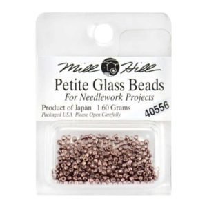 Mill Hill Beads: Petite Glass Seed Beads - 40556 Antique Silver