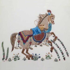 Roseworks Embroidery Design: Arabian Horse