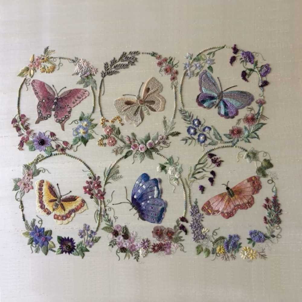 Roseworks Embroidery Design: Butterfly Carnival