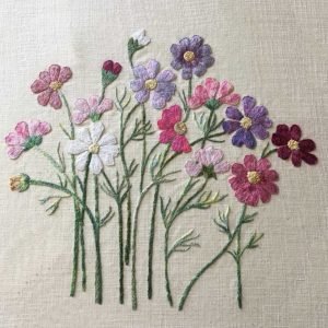 Roseworks Embroidery Design: Cosmos