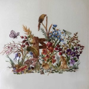 Roseworks Embroidery Design: Forest Floor