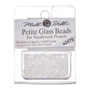 Mill Hill Beads: Petite Glass Seed Beads - 40479 White