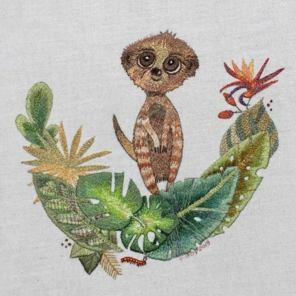 Roseworks Embroidery Design: Milo The Meerkat
