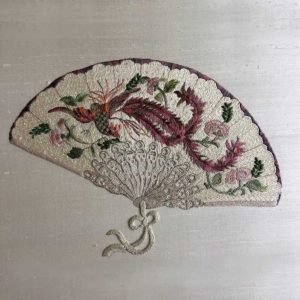Roseworks Embroidery Design: Phoenix Fan
