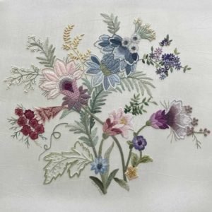 Roseworks Embroidery Design: Touch of Serenity