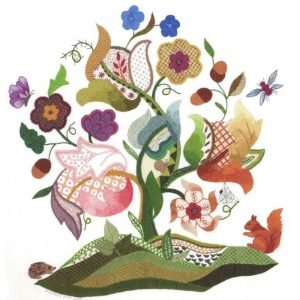 Roseworks Embroidery Design: Tree of Life