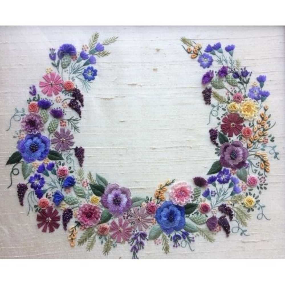 Roseworks Embroidery Design: Celebration of Flowers