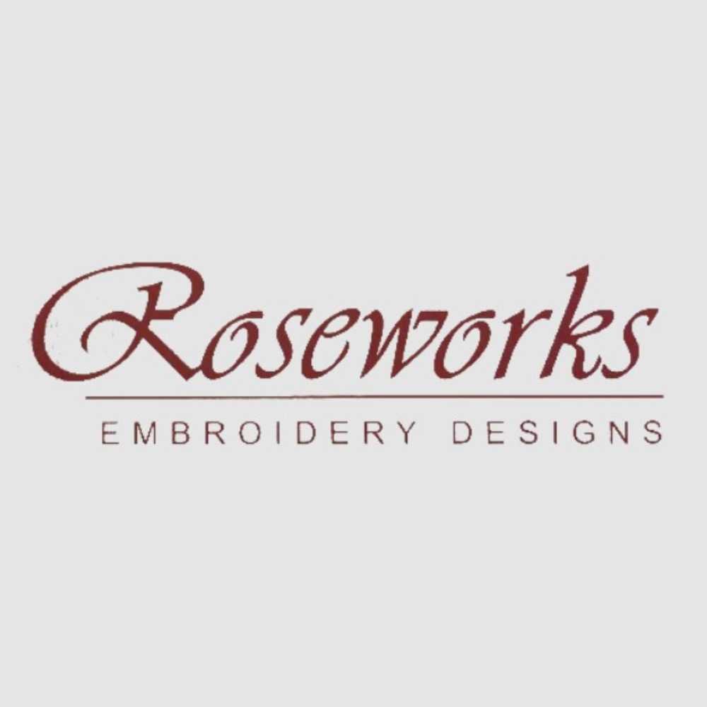 Roseworks Embroidery Logo cross stitching-kits-Lyns