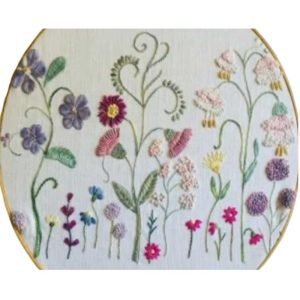 Roseworks Embroidery Design: Summer Meadow