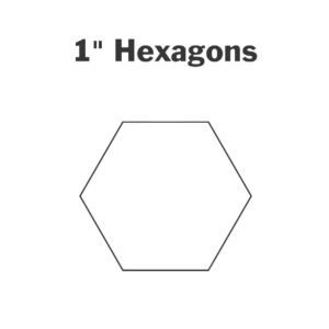 Imprezzio Notions / Blueberries Collective: Hexagon 1" - Papers