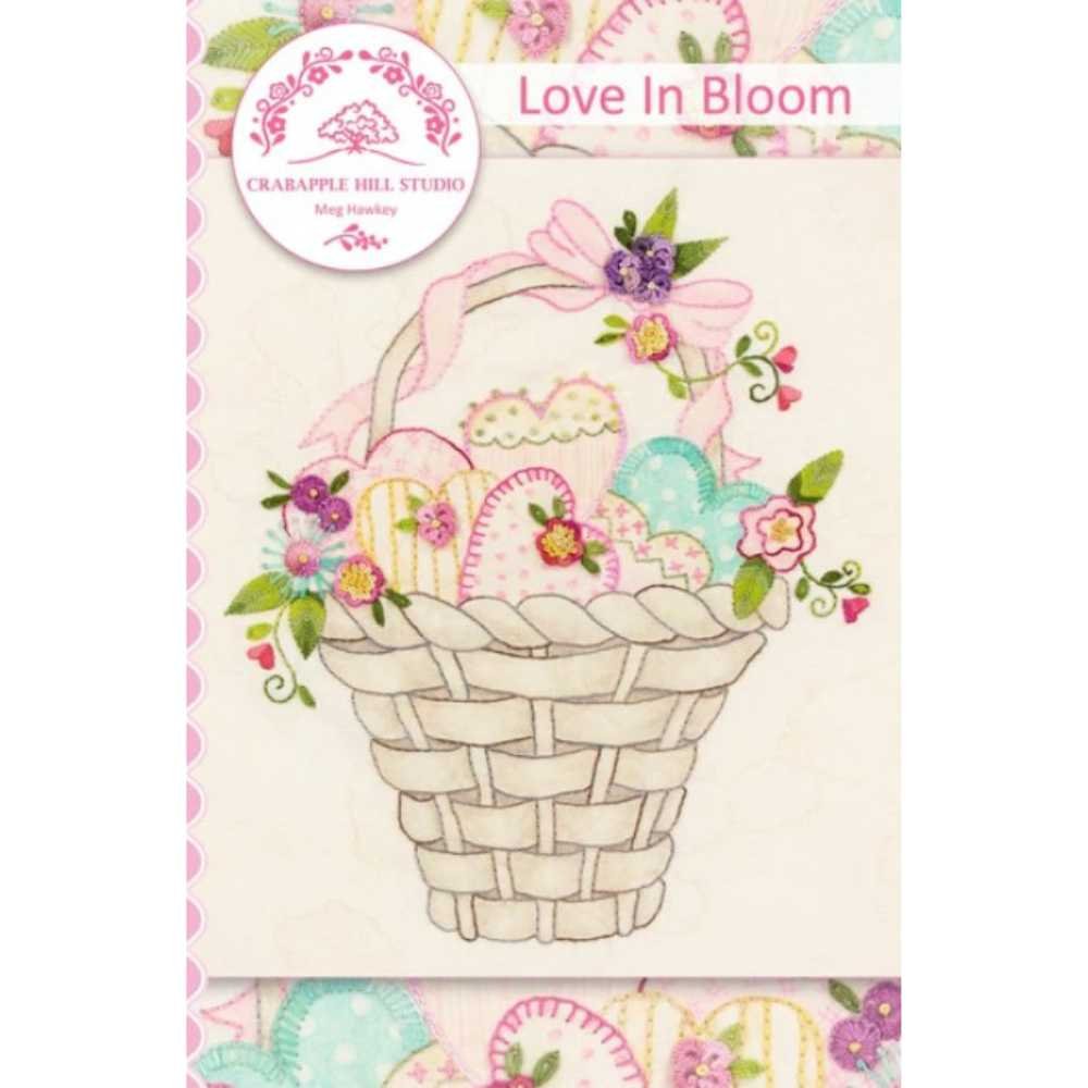 Crab.apple Hill Studio: Stitcheries - Love In Bloom - Image 2