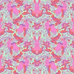 Tula Pink: Full Moon Forest II - Hoppy Go Lucky, Blossom